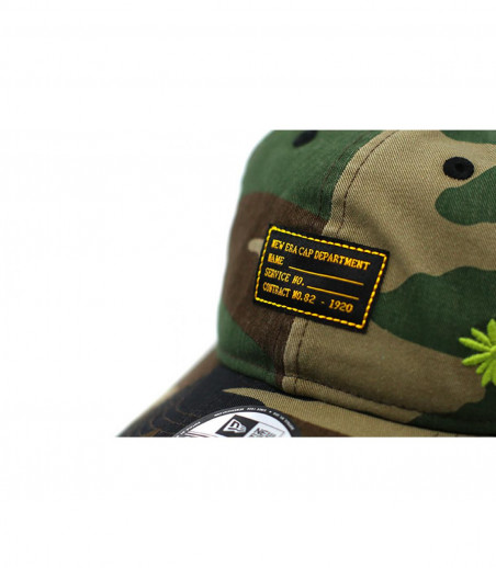 casquette camo fleurs